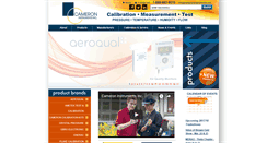 Desktop Screenshot of cameroninstruments.com
